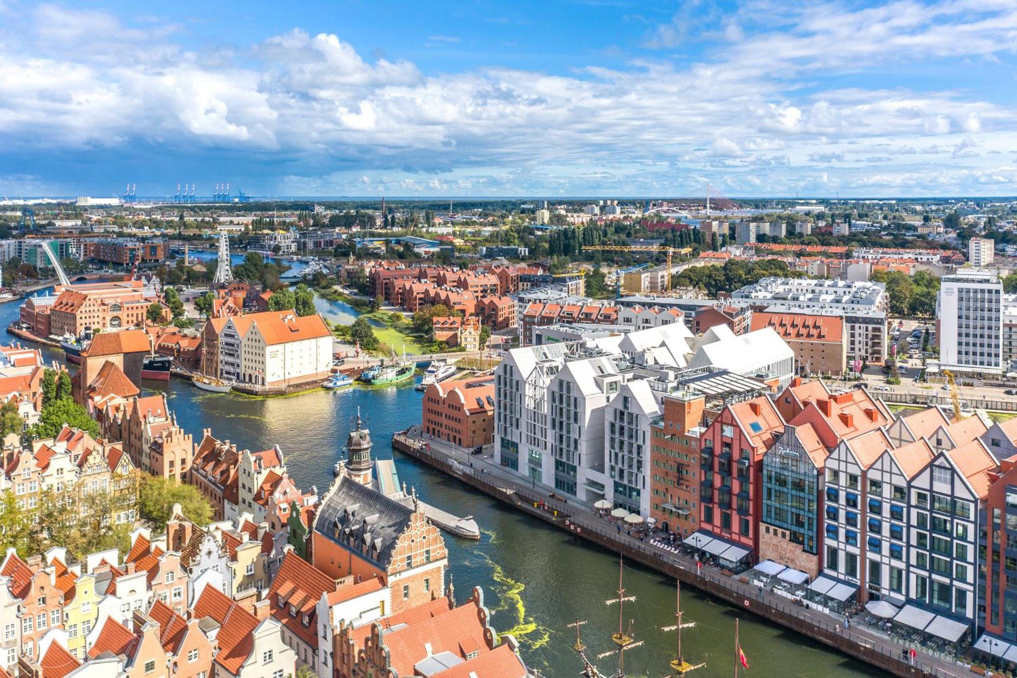 Deo Plaza Apartamenty Premium By Rent Like Home Gdańsk Exteriör bild