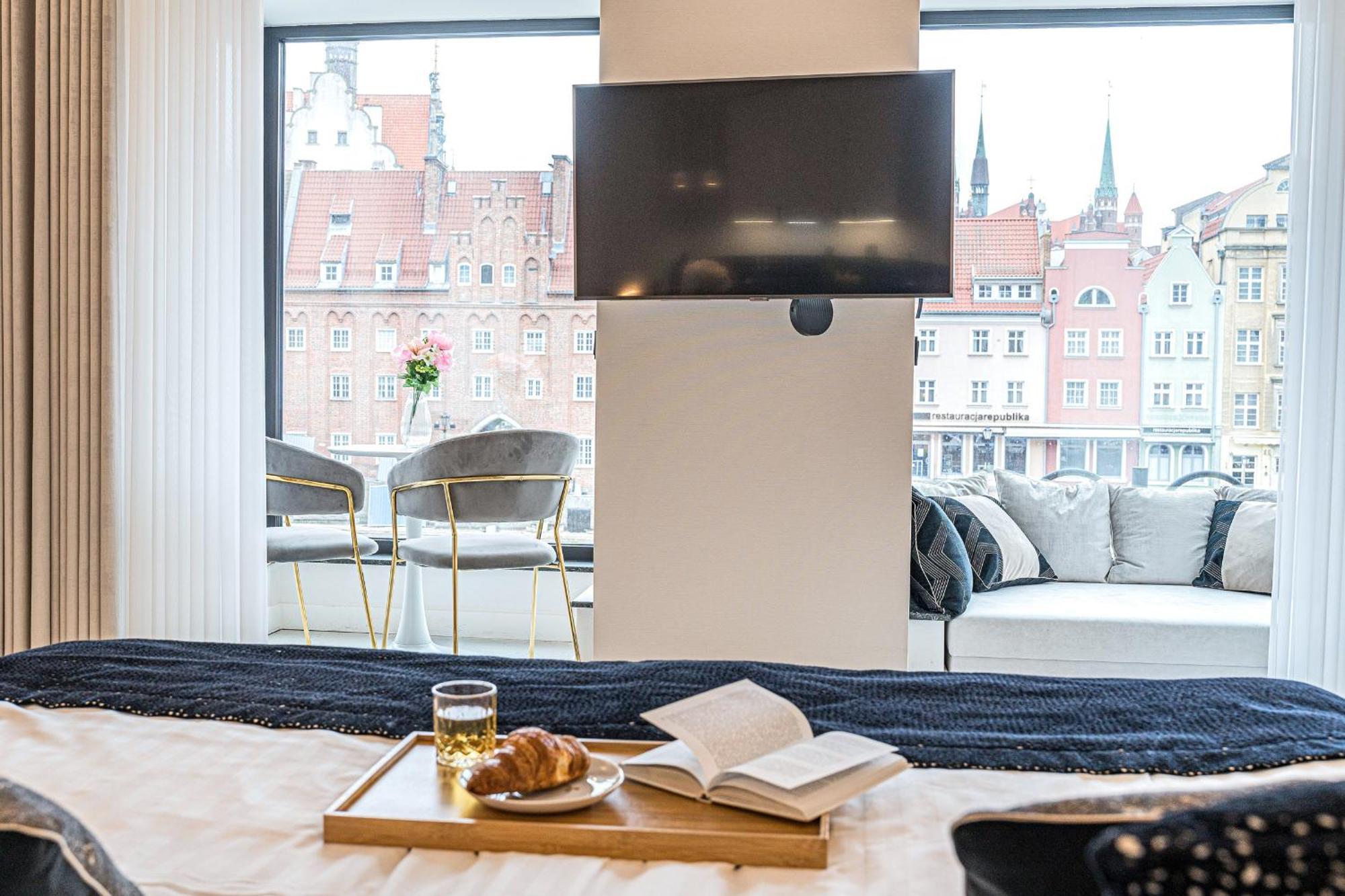 Deo Plaza Apartamenty Premium By Rent Like Home Gdańsk Exteriör bild